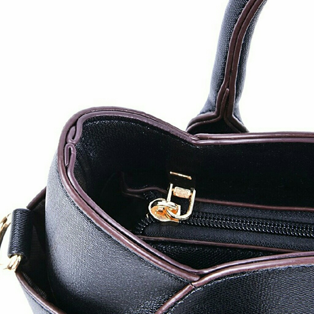 Kitten Crossbody Purse Bag Black Kawaii - Picture 5 of 8